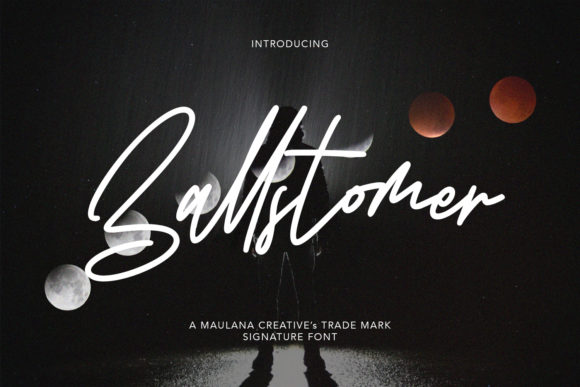 Ballstomer: A Font That Speaks Volumes