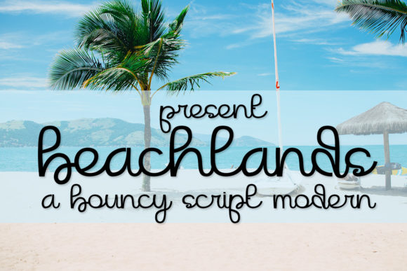 Beachlands: A Stylish Script Font