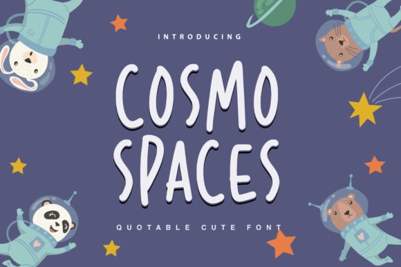 Cosmo Space: A Trendy Handwritten Font