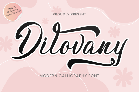 Dilovany: A Script Font for Modern Marketing