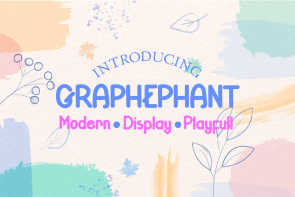 Graphephant: A Trendy Handwritten Font