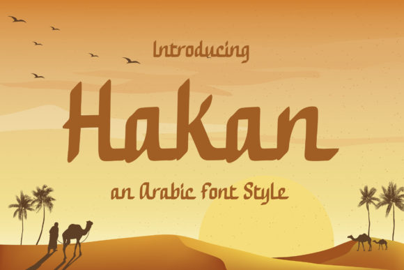 Hakan: A Modern Script Font