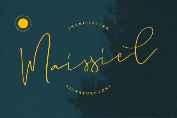 Maissiel: A Handwritten Font for Creative Projects