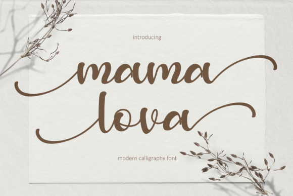 Mama Lova Font Review