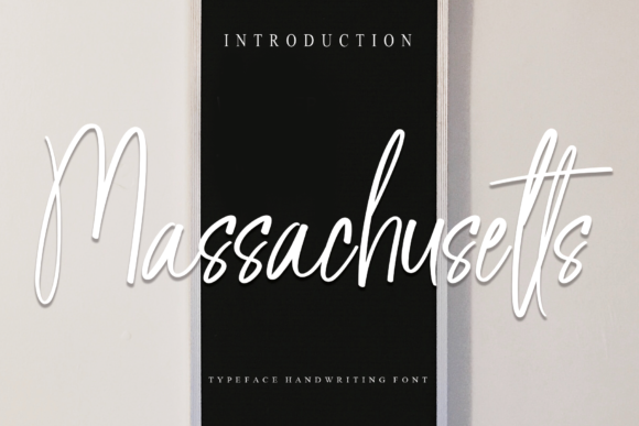 Massachusetts Font: Refined Script for Creative Projects