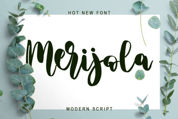 Merijola: A Whimsical Script Font