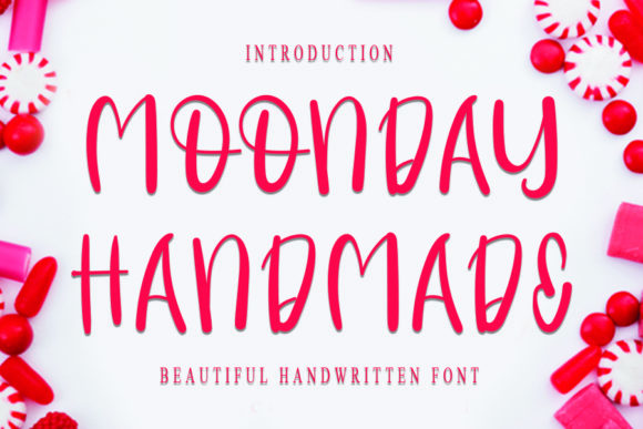 Monday Handmade Font for Elegant Design