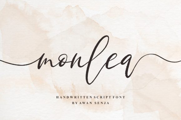 Monlea: Elegant Handwritten Font