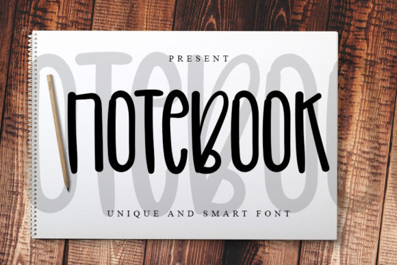 Notebook Font: Handwritten Style for Marketing