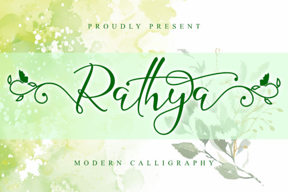 Rathya: A Delicate Script Font