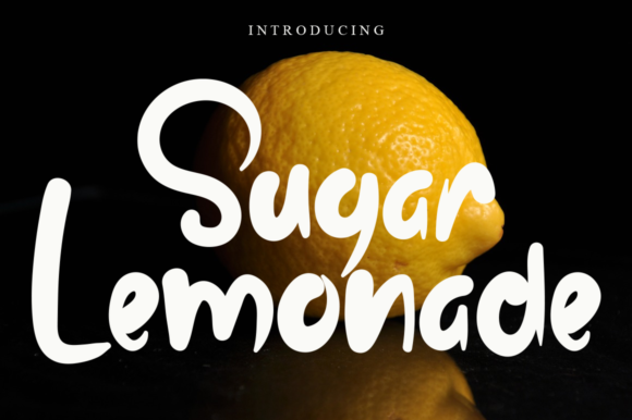Sugar Lemonade Font for Business