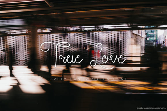 True Love Font for Bold Campaigns
